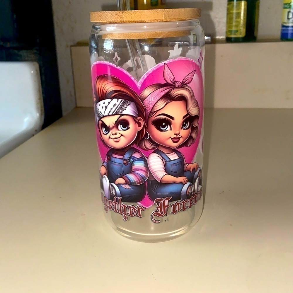 Chucky and tiff handmade cup